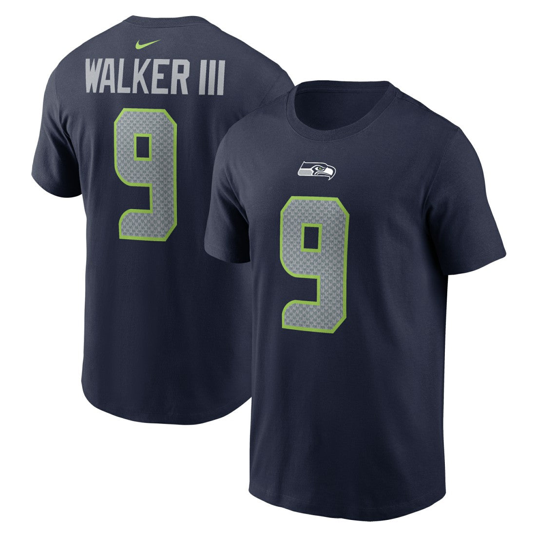 Kenneth Walker III Seattle Seahawks Player Name & Number T-Shirt - College Navy | Nike online