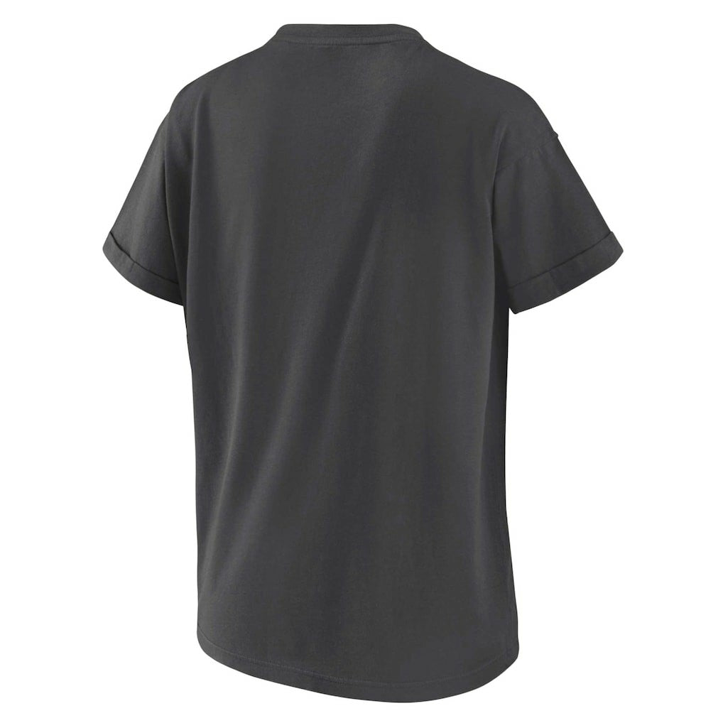 Arizona Cardinals WEAR by Erin Andrews Women's Boyfriend T-Shirt - Charcoal for sale