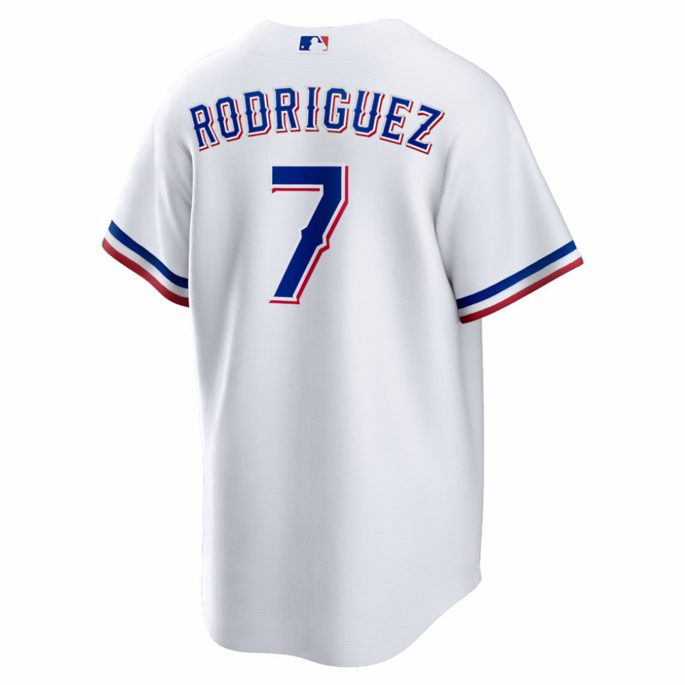 Ivan Rodriguez Texas Rangers Home Retired Player Replica Jersey - White | Nike