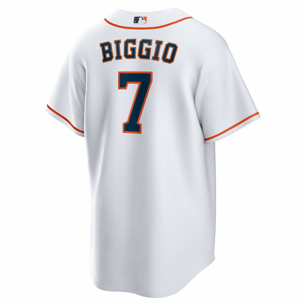 Craig Biggio Houston Astros Home Retired Player Replica Jersey - White | Nike