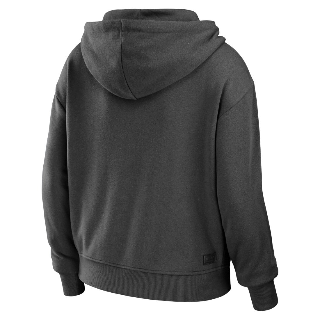 Tampa Bay Buccaneers WEAR by Erin Andrews Women's Color Block Light Weight Modest Crop Full-Zip Hoodie - Pewter/White discount
