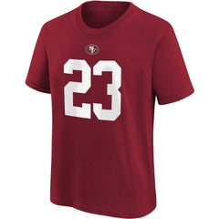 Christian McCaffrey San Francisco 49ers Youth Player Name & Number T-Shirt - Scarlet | Nike on sale