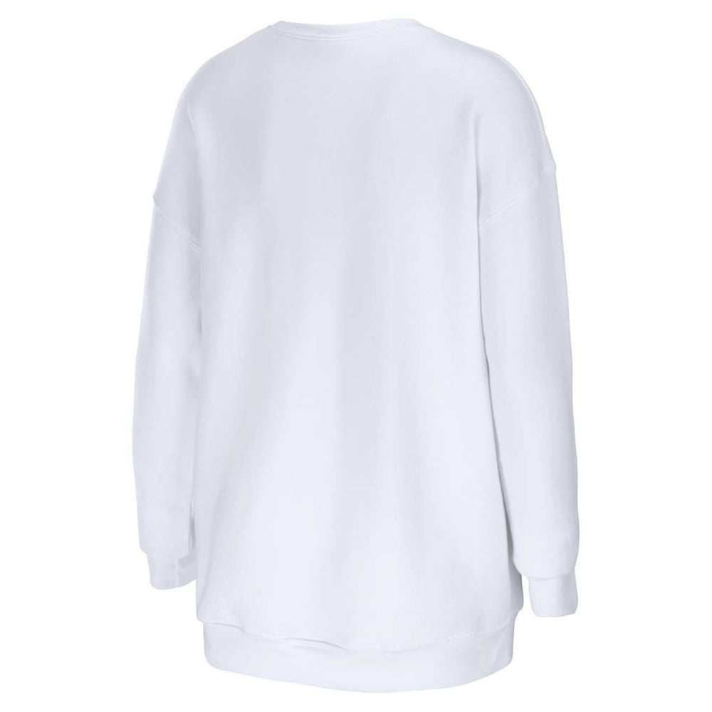 Las Vegas Raiders WEAR by Erin Andrews Women's Domestic Pullover Sweatshirt - White online