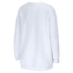 Tampa Bay Buccaneers WEAR by Erin Andrews Women's Domestic Pullover Sweatshirt - White outlet