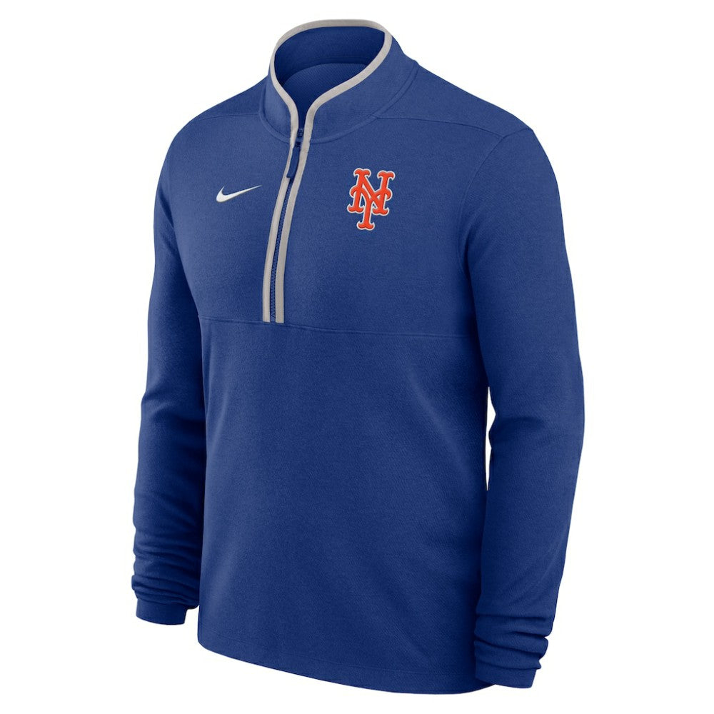 New York Mets Dri-FIT Victory Half-Zip Pullover - Royal | Nike