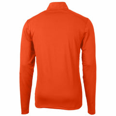 Baltimore Orioles Cutter & Buck Virtue Eco Pique Recycled Quarter-Zip Pullover Top - Orange