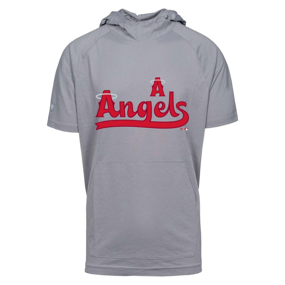 Los Angeles Angels Levelwear City Connect Phase Core Hoodie T-Shirt  - Gray