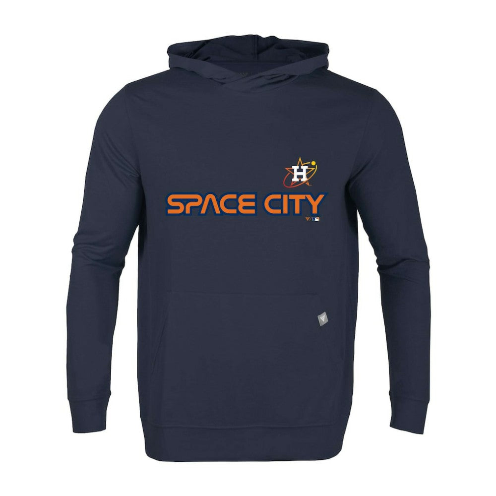 Houston Astros Levelwear City Connect Relay Core Logo Pullover Hoodie - Navy