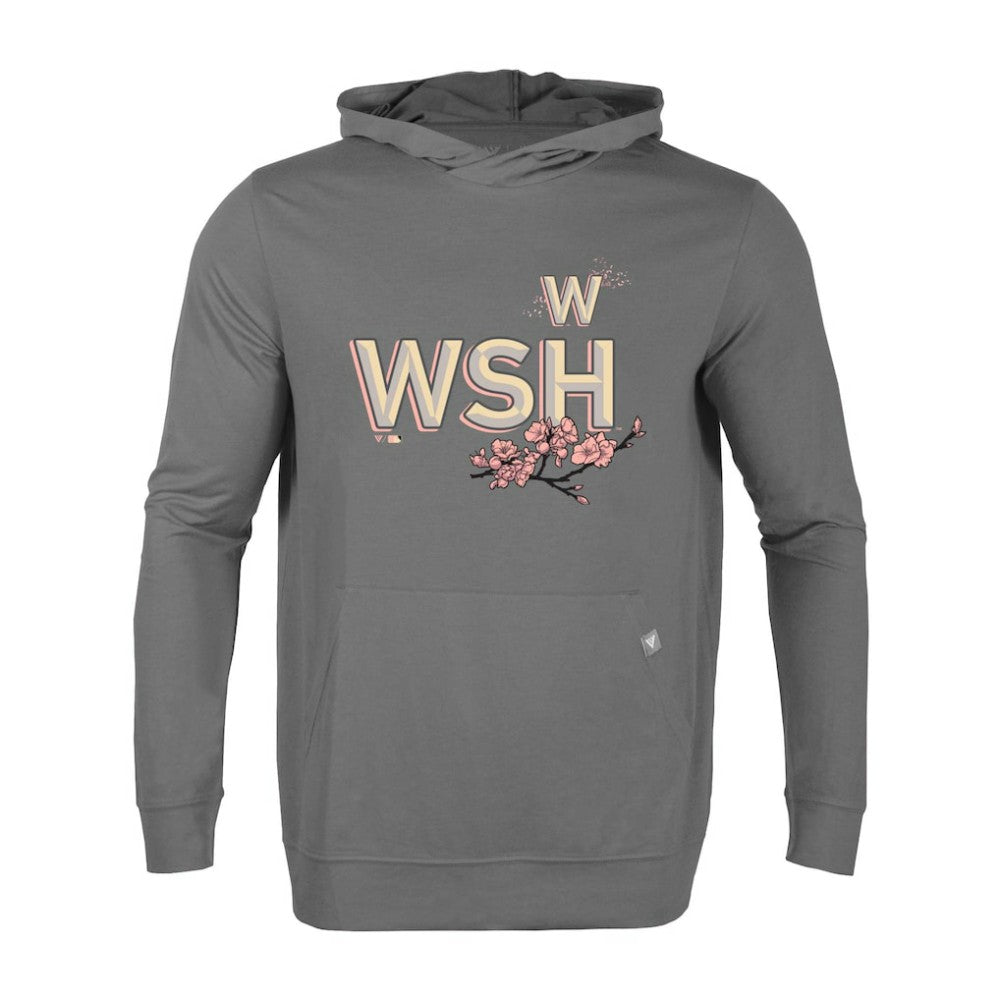 Washington Nationals Levelwear City Connect Relay Core Logo Pullover Hoodie - Gray