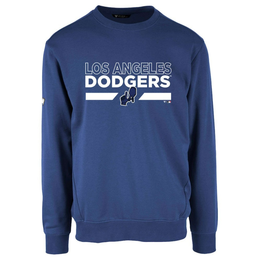 Los Angeles Dodgers Levelwear City Connect Zane No Hitter Pullover Sweatshirt - Royal