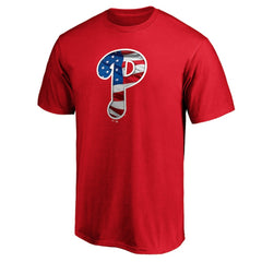 Philadelphia Phillies Banner Wave T-Shirt - Red