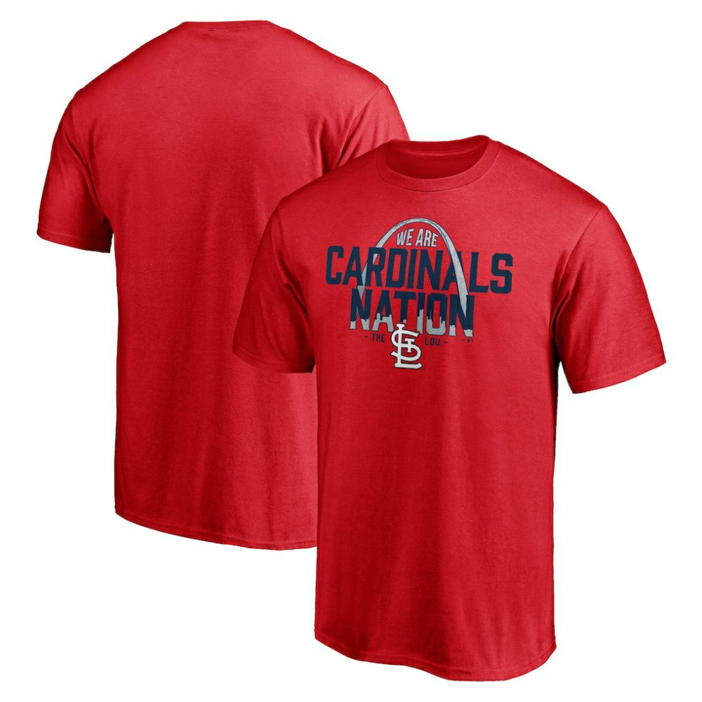 St. Louis Cardinals Hometown Collection Cards Nation T-Shirt - Red