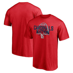 St. Louis Cardinals Hometown Collection Cards Nation T-Shirt - Red