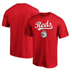 Cincinnati Reds Team Lockup T-Shirt - Red