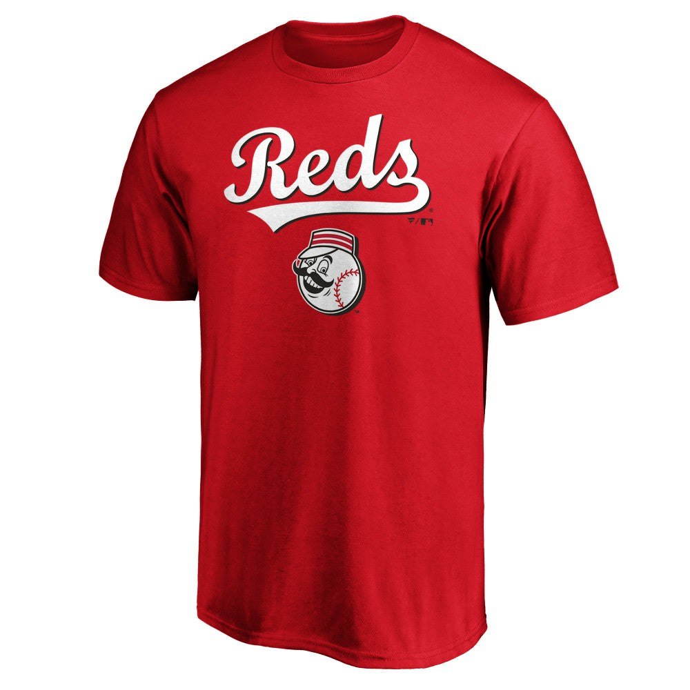 Cincinnati Reds Team Lockup T-Shirt - Red