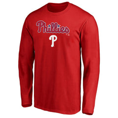 Philadelphia Phillies Team Lockup Long Sleeve T-Shirt -
