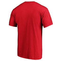 Washington Nationals Team Lockup T-Shirt - Red