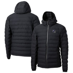 Minnesota Vikings Cutter & Buck Helmet Mission Ridge Repreve Eco Insulated Puffer Full-Zip Jacket - Black for sale