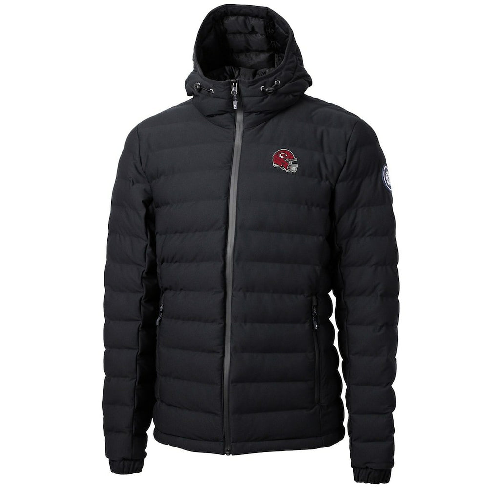 Kansas City Chiefs Cutter & Buck Helmet Mission Ridge Repreve Eco Insulated Puffer Full-Zip Jacket - Black for sale