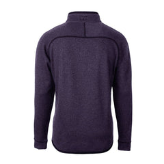 Minnesota Vikings Cutter & Buck Helmet Mainsail Sweater-Knit Half-Zip Pullover Jacket - Purple sale