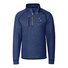 New York Giants Cutter & Buck Helmet Mainsail Sweater-Knit Half-Zip Pullover Jacket - Blue online