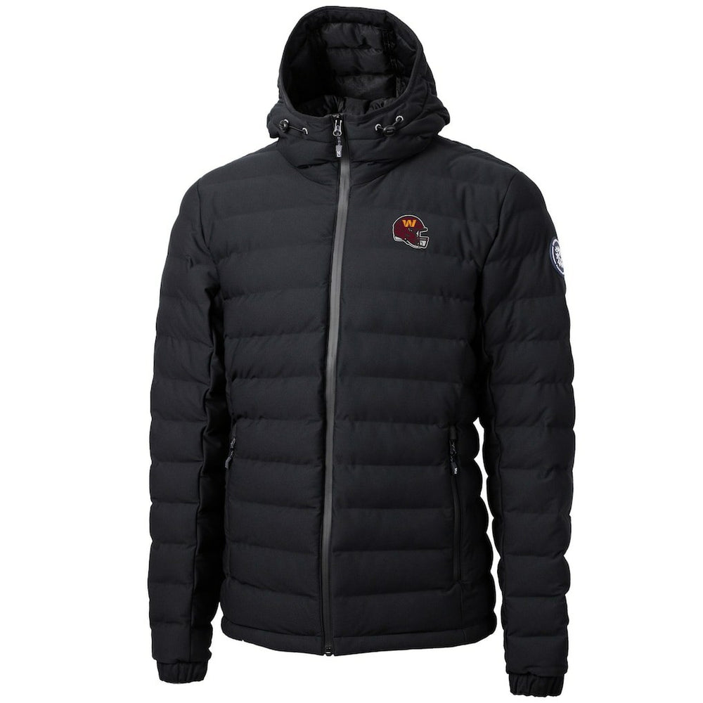 Washington Commanders Cutter & Buck Helmet Mission Ridge Repreve Eco Insulated Puffer Full-Zip Jacket - Black discount