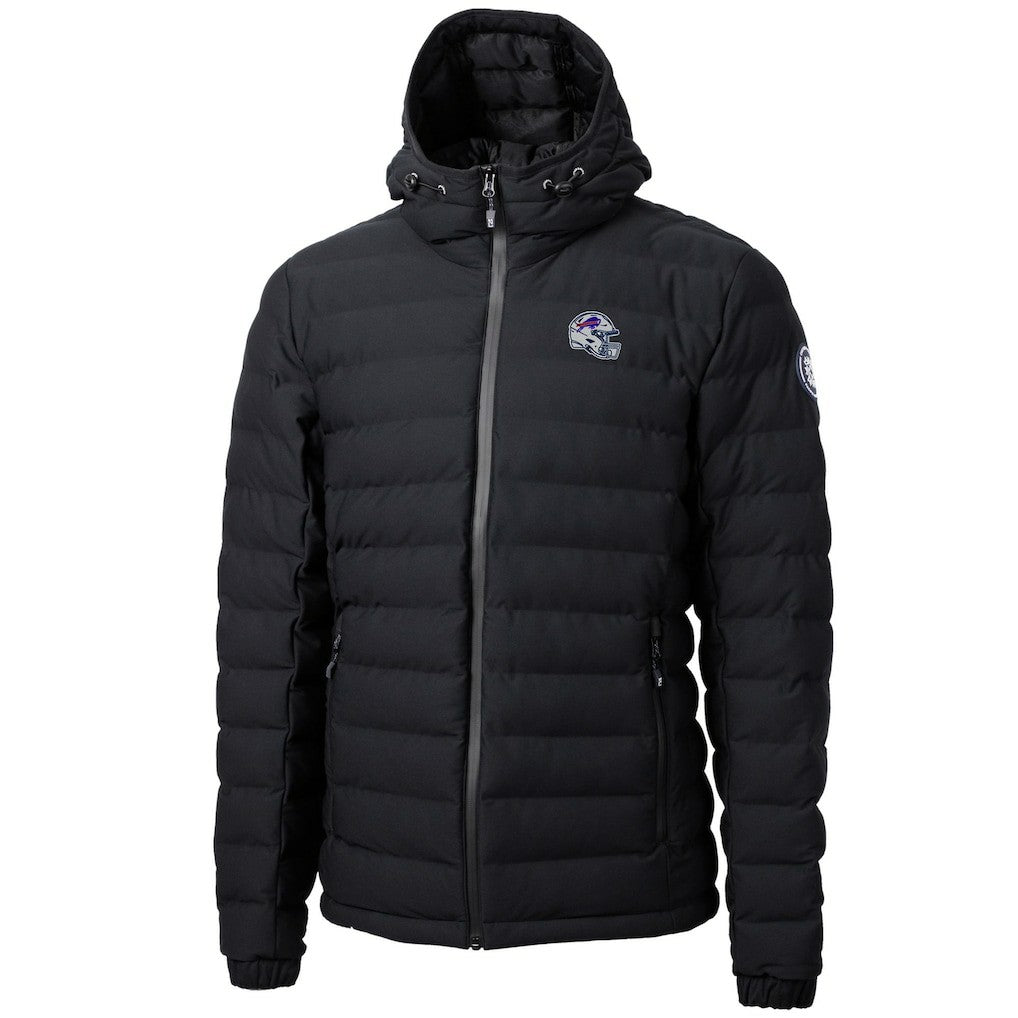 Buffalo Bills Cutter & Buck Helmet Mission Ridge Repreve Eco Insulated Puffer Full-Zip Jacket - Black outlet