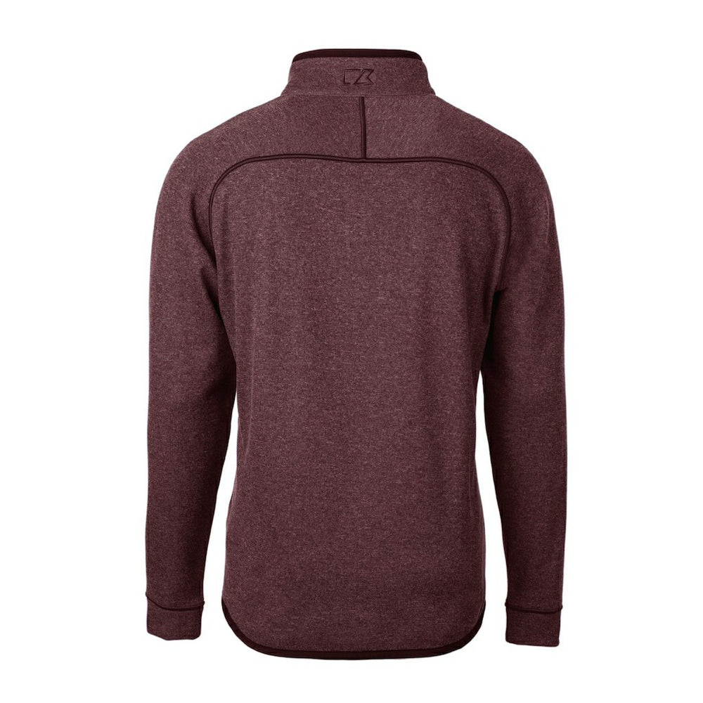 Washington Commanders Cutter & Buck Helmet Mainsail Sweater-Knit Half-Zip Pullover Jacket - Burgundy sale