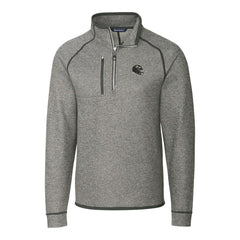 Baltimore Ravens Cutter & Buck Helmet Mainsail Sweater-Knit Half-Zip Pullover Jacket - Silver online