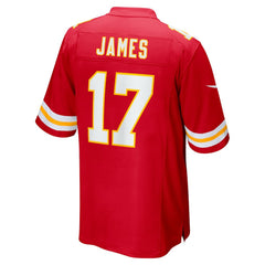 Richie James Kansas City Chiefs Game Jersey - Red | Nike discount