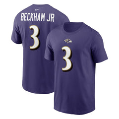 Odell Beckham Jr. Baltimore Ravens Player Name & Number T-Shirt - Purple | Nike discount