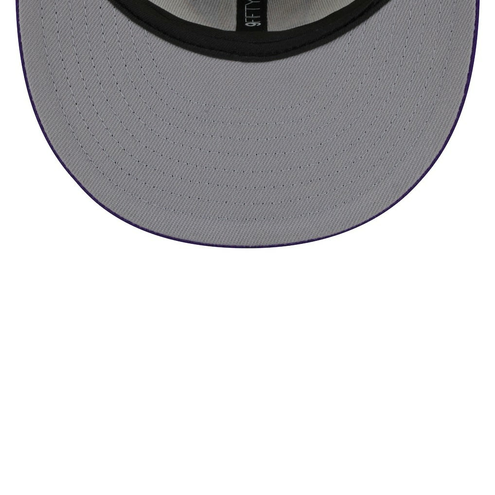 Minnesota Vikings New Era City Originals 9FIFTY Snapback Hat - Cream/Purple discount