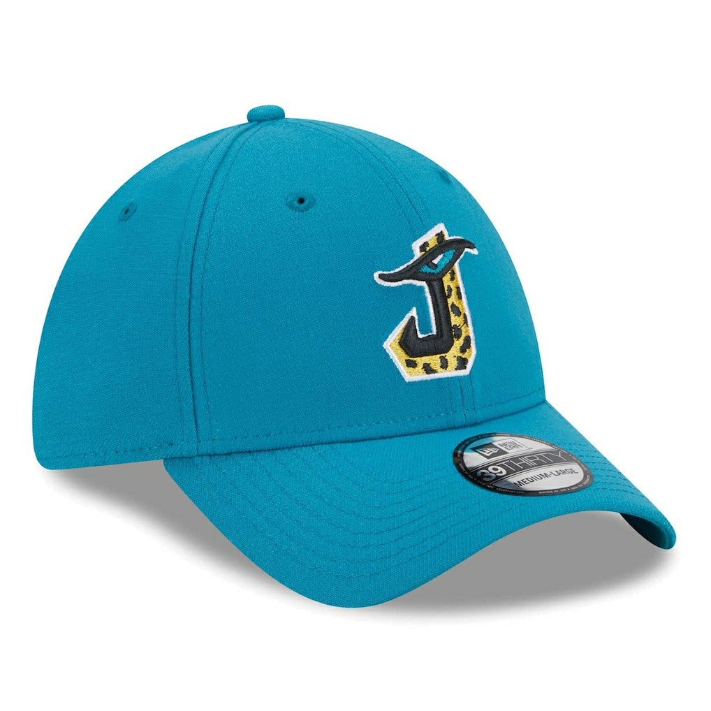 Jacksonville Jaguars New Era City Originals 39THIRTY Flex Hat - Teal sale