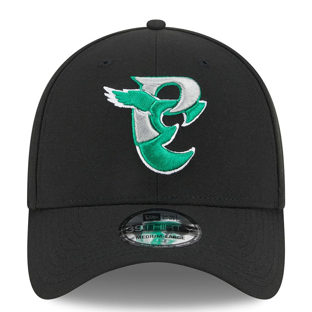 Philadelphia Eagles New Era City Originals 39THIRTY Flex Hat - Black on sale