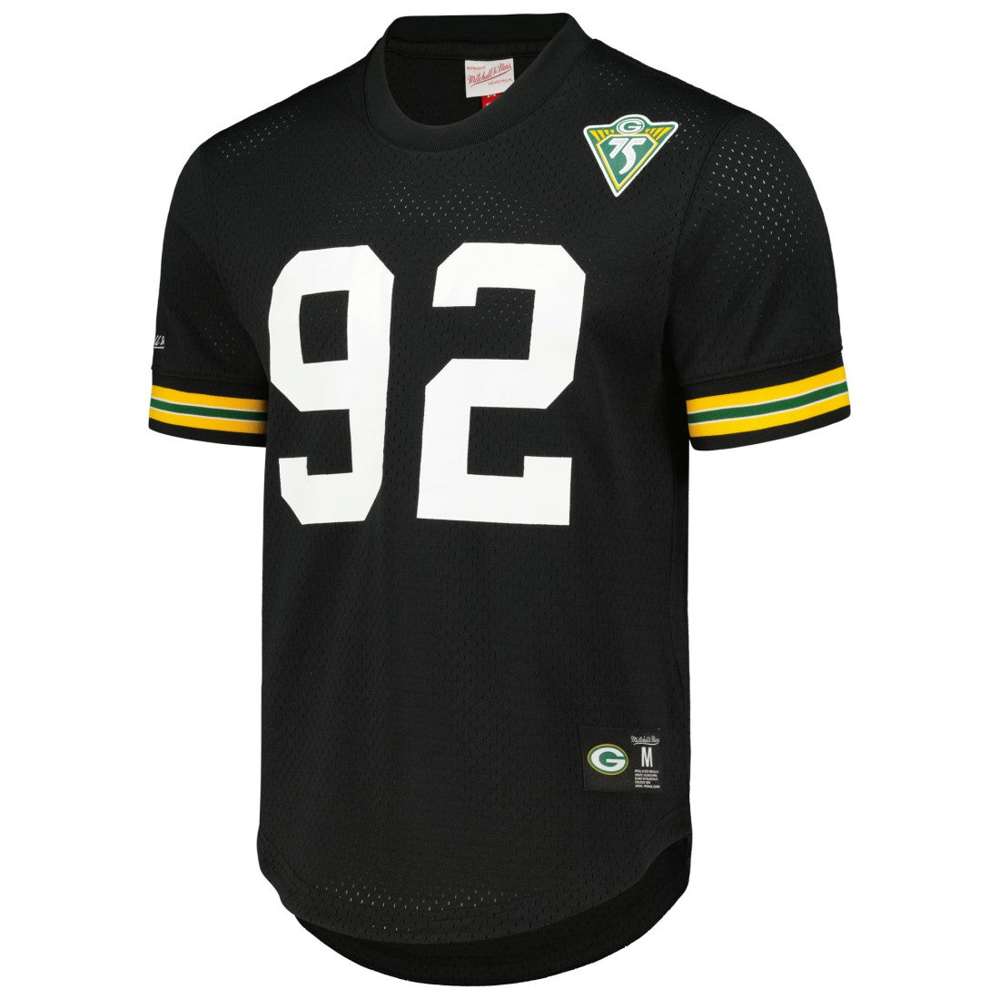Reggie White Green Bay Packers Retired Player Name and Number Mesh Top - Black cheap
