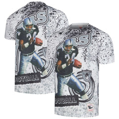 Bo Jackson Las Vegas Raiders Retired Player Name & Number Burst T-Shirt - White for sale
