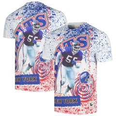New York Giants Retired Player Name & Number Burst T-Shirt - White outlet