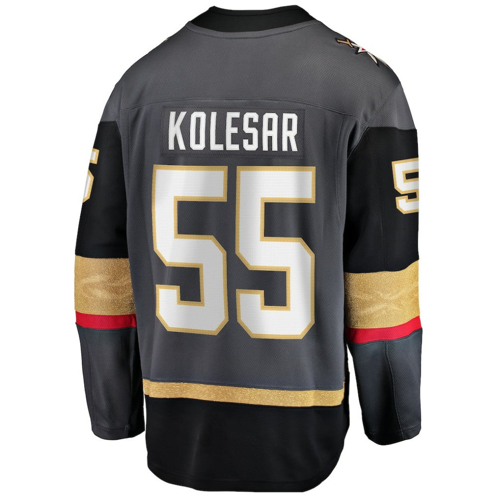 Keegan Kolesar Vegas Golden Knights Fanatics Alternate Breakaway Player Jersey Gray