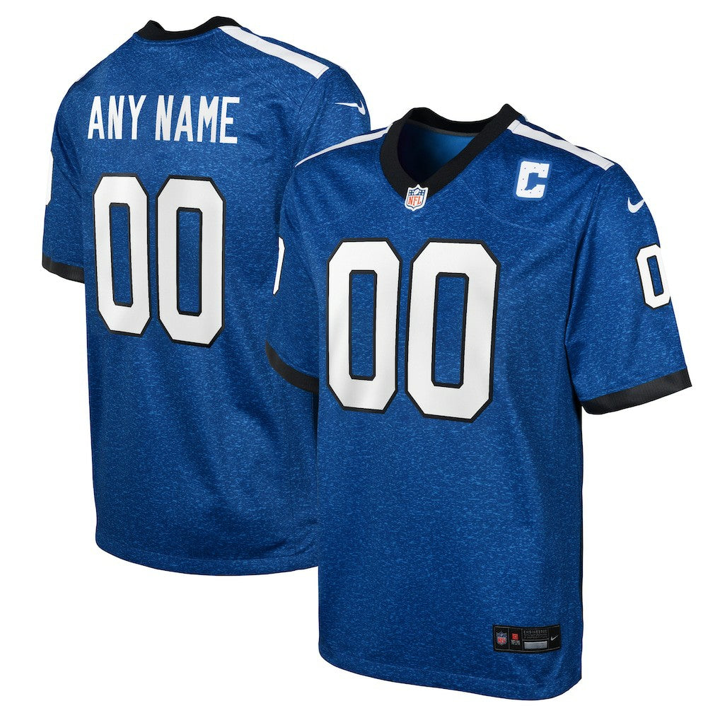 Indianapolis Colts Youth Indiana Nights Alternate Custom Game Jersey - Blue | Nike on sale