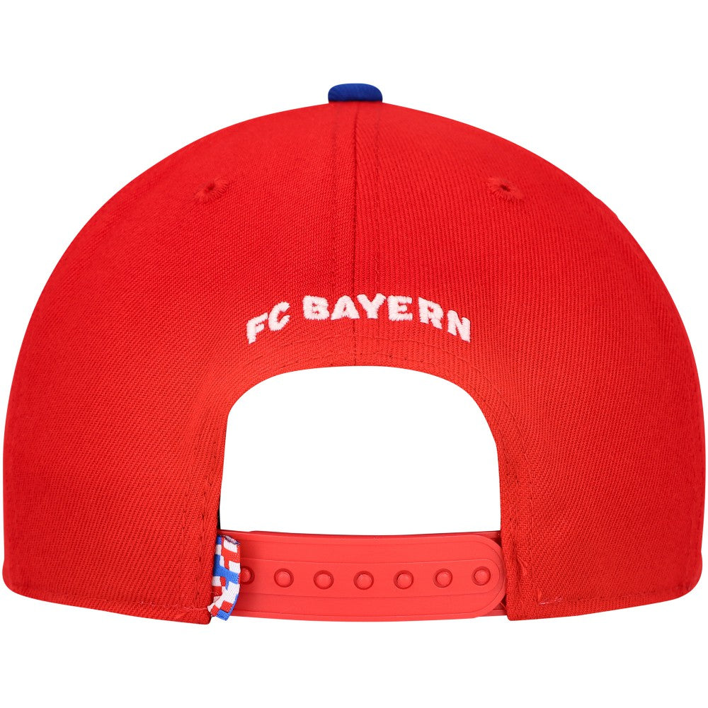Bayern Munich America's Game Snapback Hat - Scarlet discount