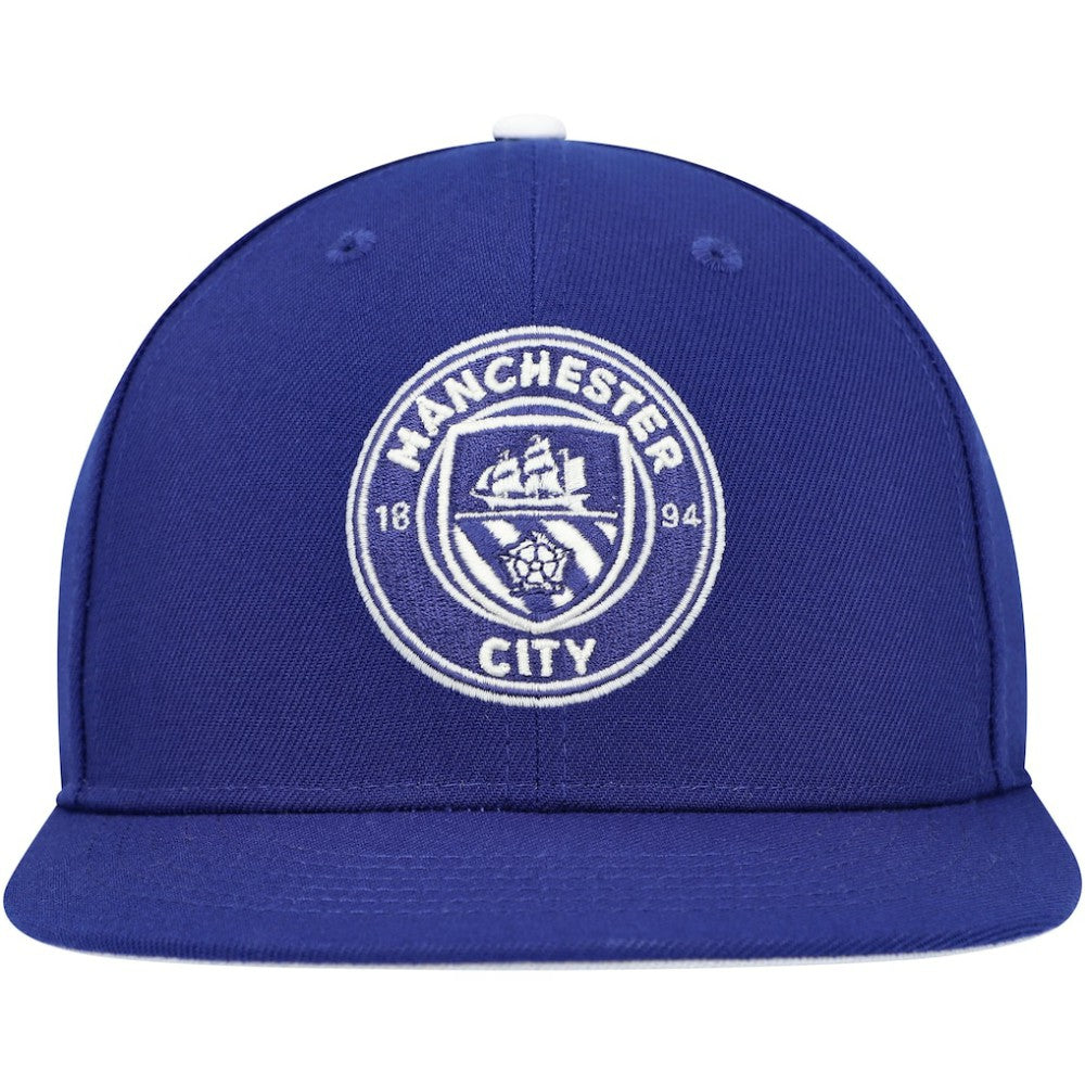 Manchester City America's Game Snapback Hat - Royal discount