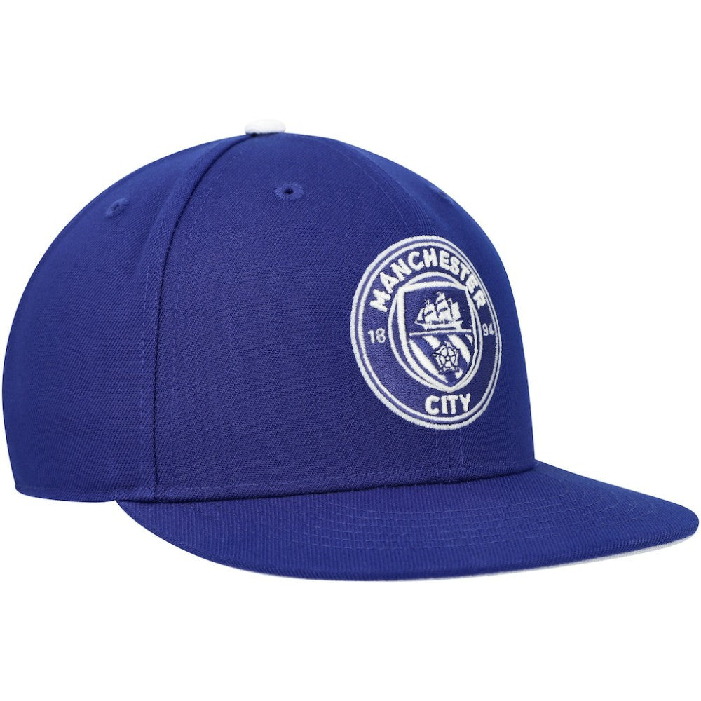 Manchester City America's Game Snapback Hat - Royal discount