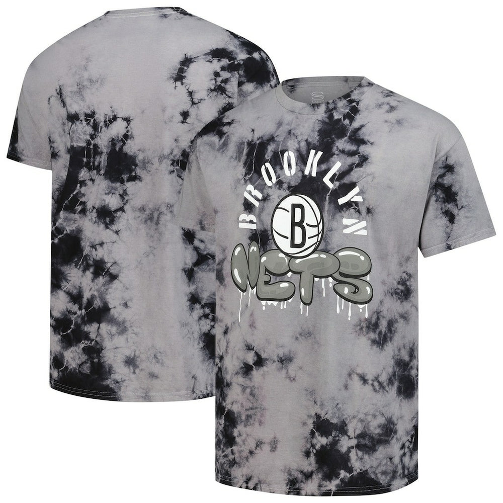 Brooklyn Nets Stadium Essentials Unisex Street Art Dark Crystal Washed T-Shirt - Charcoal shop