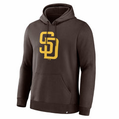 San Diego Padres Primary Logo Legacy Hoodie - Brown
