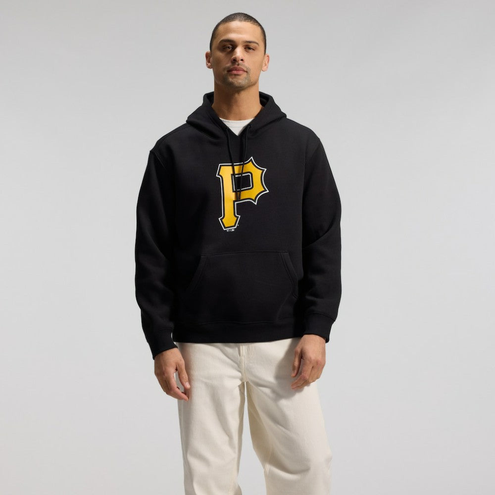 Pittsburgh Pirates Primary Logo Legacy Hoodie - Black