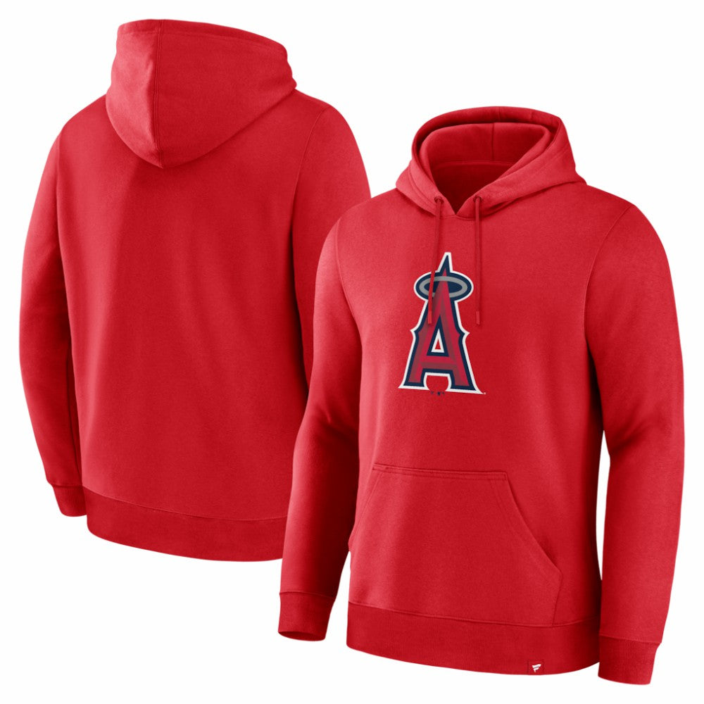 Los Angeles Angels Primary Logo Legacy Hoodie - Red