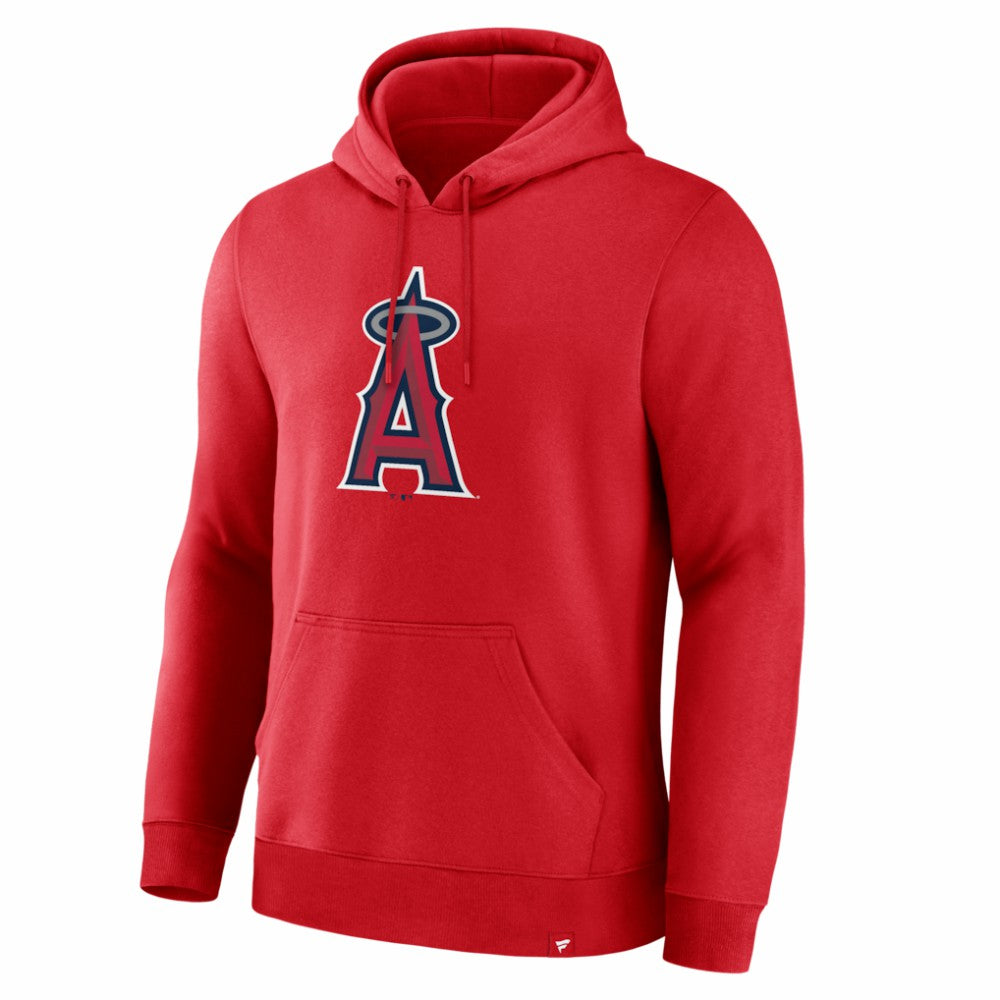 Los Angeles Angels Primary Logo Legacy Hoodie - Red