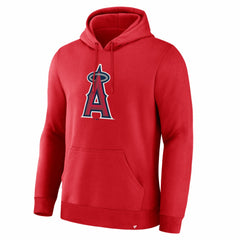 Los Angeles Angels Primary Logo Legacy Hoodie - Red