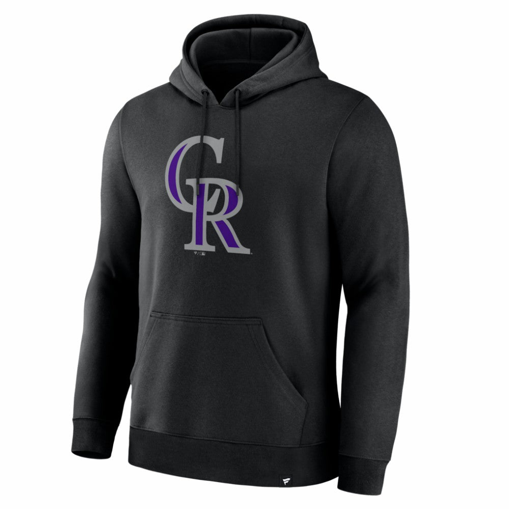 Colorado Rockies Primary Logo Legacy Hoodie - Black