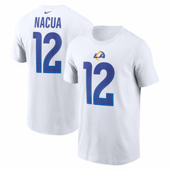 Puka Nacua Los Angeles Rams Player Name & Number T-Shirt - White | Nike online